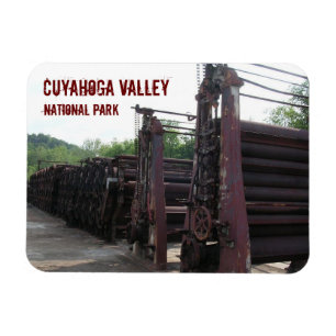 Magnet Flexible Jaite Paper Company Foundirier, Cuyahoga Valley NP