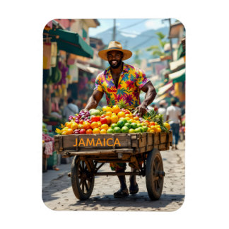 Magnet Flexible jamaica push cart