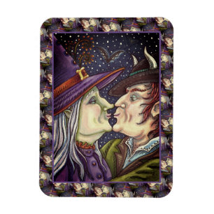 MAGNET FLEXIBLE JAMAIS TROP VIEILLE POUR ROMANCE, WITCH & WARLOCK 