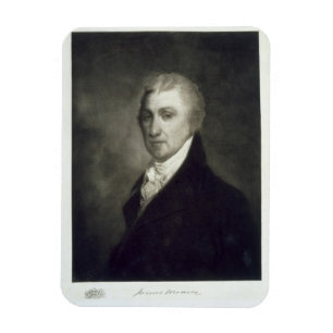 Magnet Flexible James Monroe, 5ème Président des États-Unis o