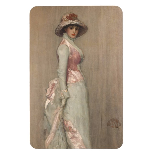Magnet Flexible James Whistler - Portrait de Lady Meux (Vertical)