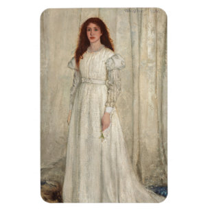 Magnet Flexible James Whistler - Symphonie en blanc no 1