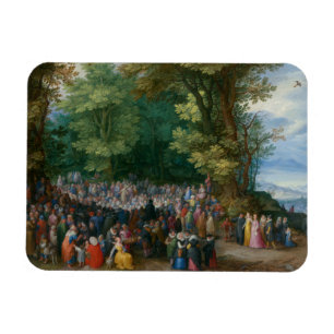 Magnet Flexible Jan Brueghel l'aîné - le sermon sur le bâti