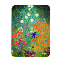 Jardin aux fleurs Gustav Klimt