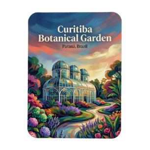 Magnet Flexible Jardin botanique de Curitiba Brésil