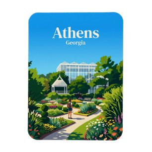 Magnet Flexible Jardin botanique de l'État de Géorgie États-Unis d