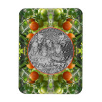 Jardin Cerisier Tomates Cadre Ajouter Votre Propre