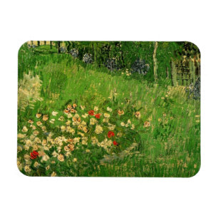 Magnet Flexible Jardin de Daubigny par Vincent van Gogh, Le Jardin