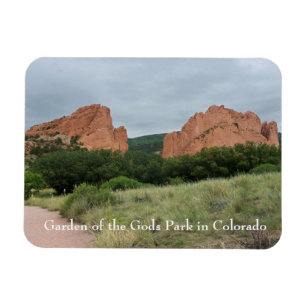 Magnet Flexible Jardin des dieux Monolithes le long du sentier