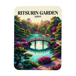 Magnet Flexible Jardin Ritsurin Japon
