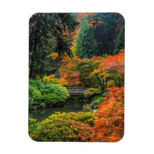 Magnet Flexible Jardins Japonais En Automne À Portland, Oregon 5