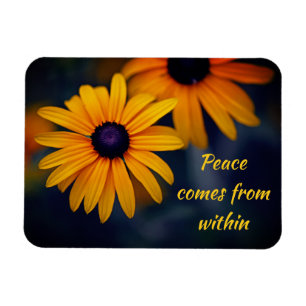 Magnet Flexible Jaune Jaune Noir Susan Garden Motivation