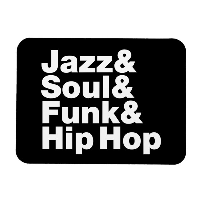 Magnet Flexible Jazz & Soul & Funk & Hip hop (Horizontal)
