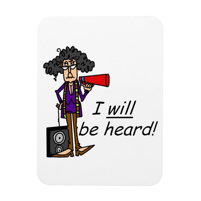 Magnet Flexible JE serai entendu (Vertical)