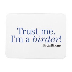 Magnet Flexible Je suis Birder