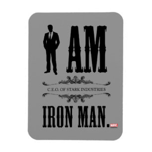 Magnet Flexible Je suis Iron Man