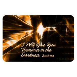 Magnet Flexible Je vous donnerai des trésors dans l'obscurité