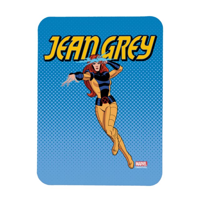 Magnet Flexible Jean Grey Pose de caractères (Vertical)