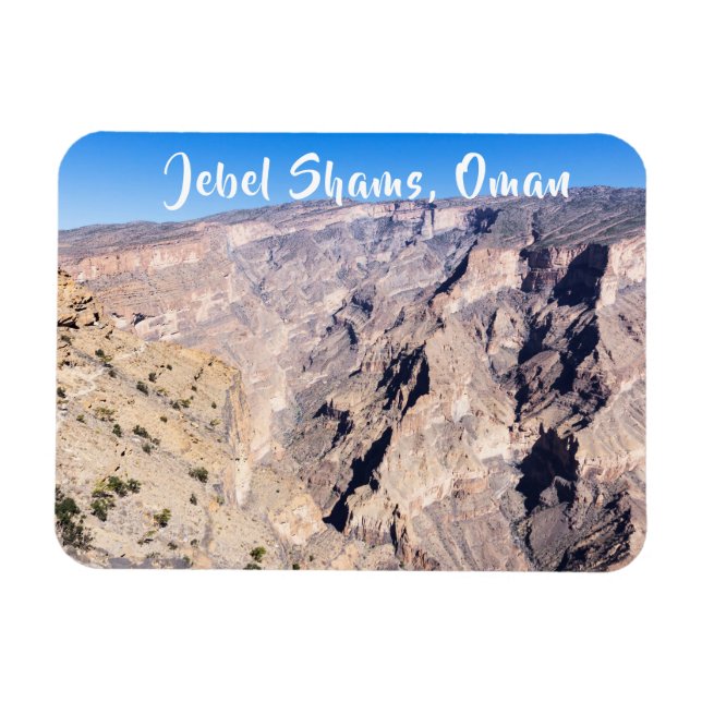 Magnet Flexible Jebel Shams - Sultanat d'Oman (Horizontal)