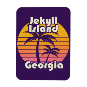 Magnet Flexible Jekyll Island Beach Géorgie