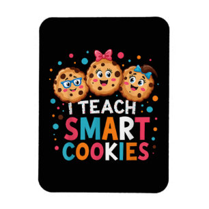 Magnet Flexible J'enseigne aux cookies intelligents professeur de