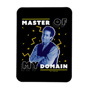 Magnet Flexible Jerry Seinfeld Master of My Domain