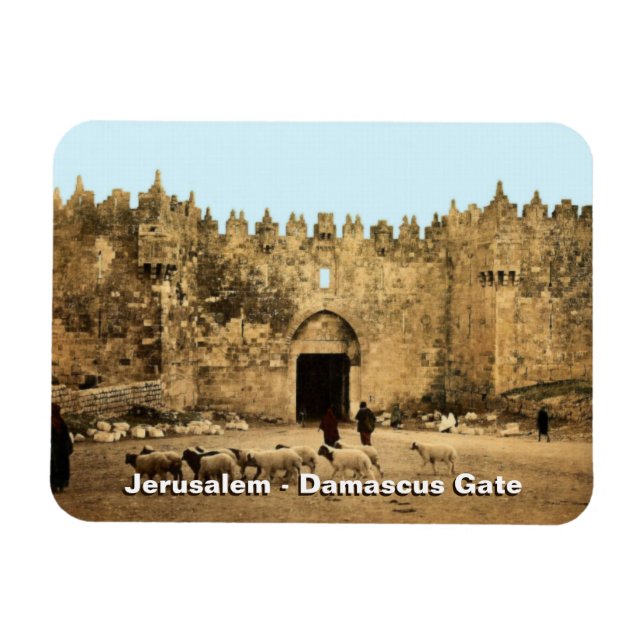 Magnet Flexible Jérusalem - Porte de Damas (Horizontal)