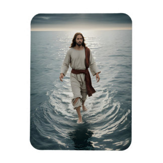 Magnet Flexible Jésus Christ marche sur l'eau