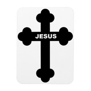 MAGNET FLEXIBLE JESUS CROSS