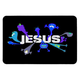 Magnet Flexible Jésus effrayant