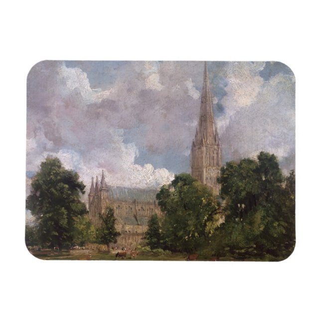 Magnet Flexible John Constable | Cathedbury from the sout (Horizontal)
