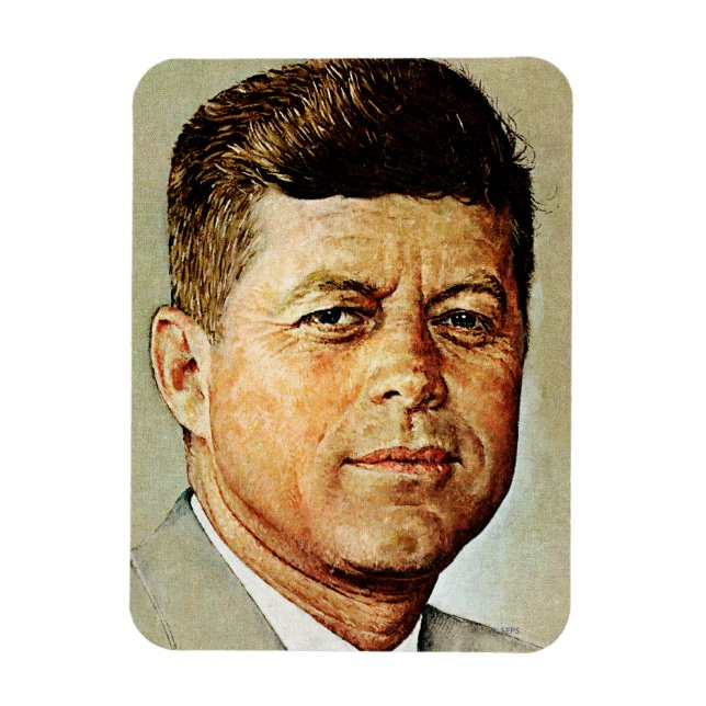Magnet Flexible John F. Kennedy EN MEMORIAM 2 (Vertical)