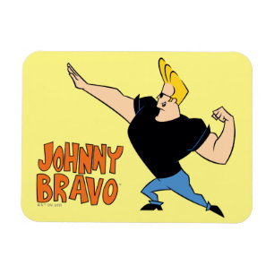 Magnet Flexible Johnny Bravo Flexing