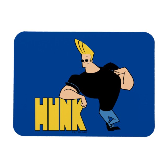 Magnet Flexible Johnny Bravo - Hunk (Horizontal)