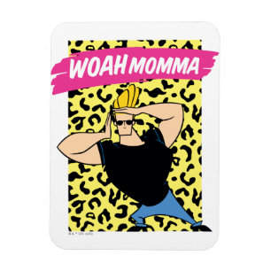 Magnet Flexible Johnny Bravo - Woah Momma