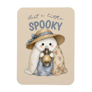 Magnet Flexible Jolie lanterne fantôme effrayante Halloween Cottag