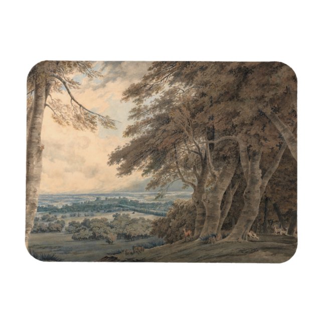 Magnet Flexible Joseph Mallord William Turner - Windsor (Horizontal)