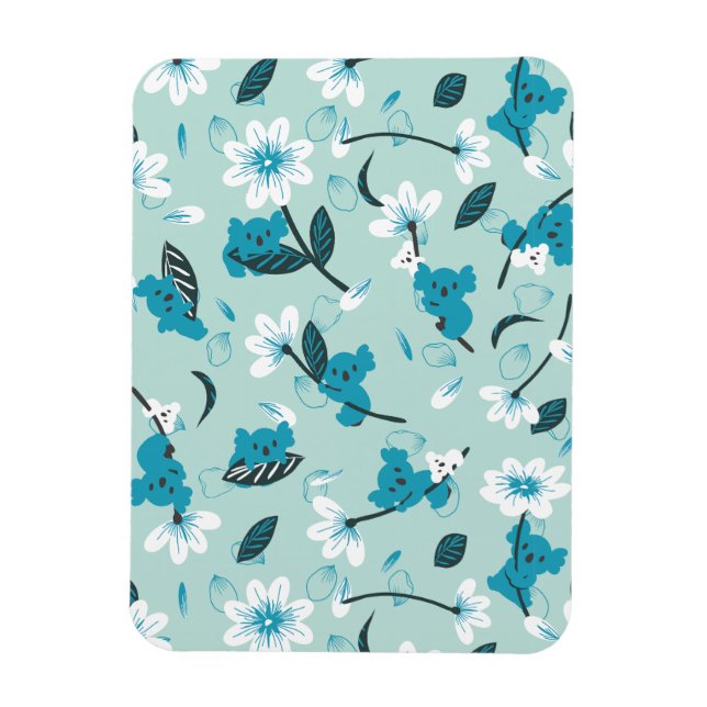Magnet Flexible Jouer Koala Motif mignon animal et l'art nature (Vertical)