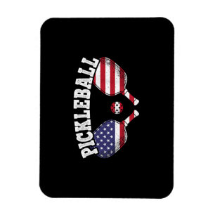 Magnet Flexible Joueur de basket-ball américain Vintage Pickle Bal
