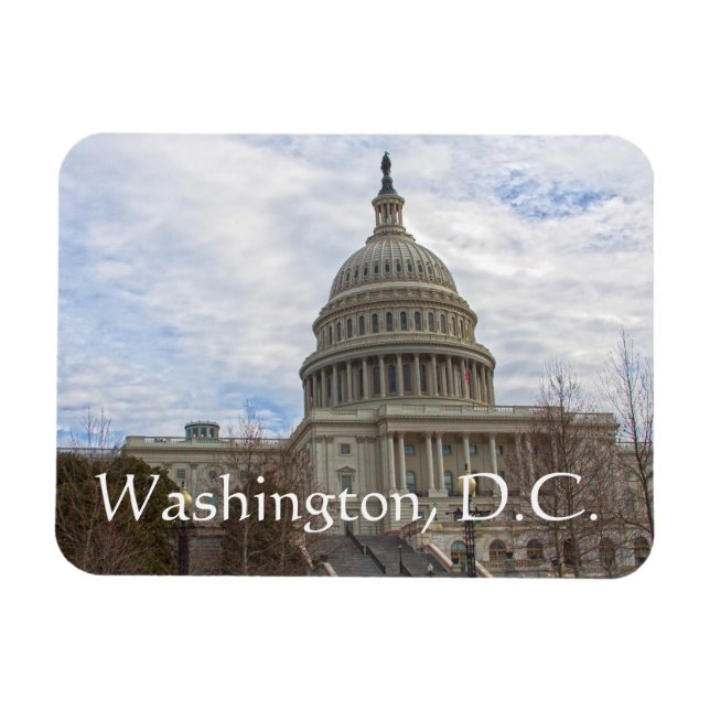 Magnet Flexible Jour nuageux au Capitole (Horizontal)