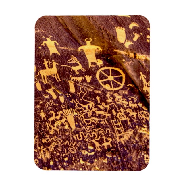 Magnet Flexible Journal Rock American Indian Utah (Vertical)