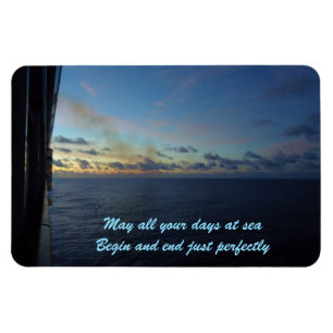 Magnet Flexible Jours en mer personnalisés
