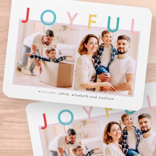 Magnet Flexible Joyeuses vacances Moderne Simple Coloré Fun Holida