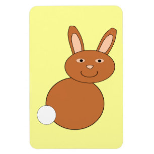 Magnet Flexible Joyeux lapin de Pâques