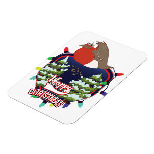 Magnet Flexible Joyeux logo de Robin