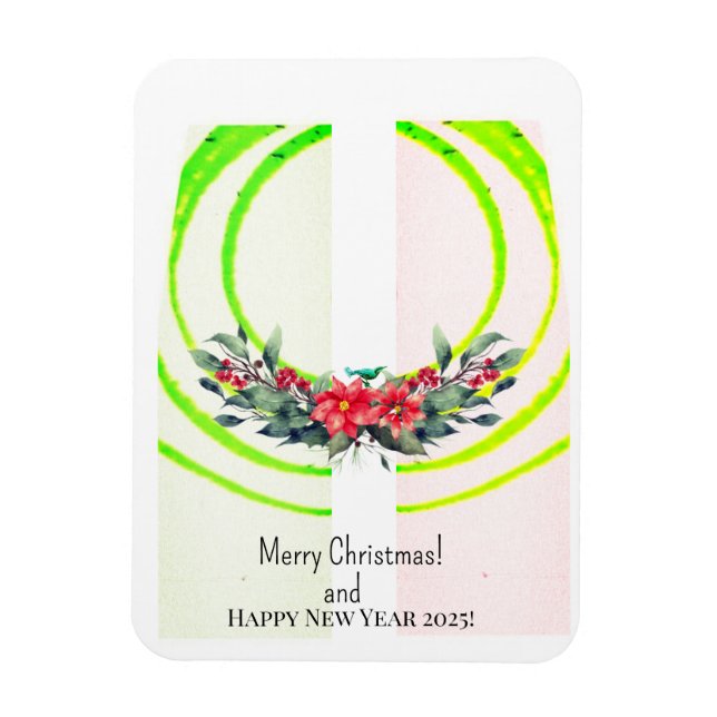 Magnet Flexible Joyeux Noël! Carte (Vertical)