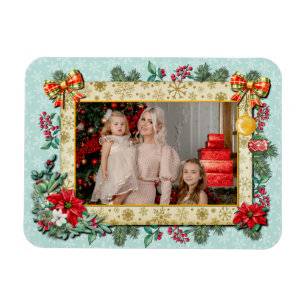 Magnet Flexible Joyeux Noël et Bonne Année Avec Amour