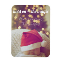 Joyeux Noël Magie Personnalisée Photo & Texte Salu