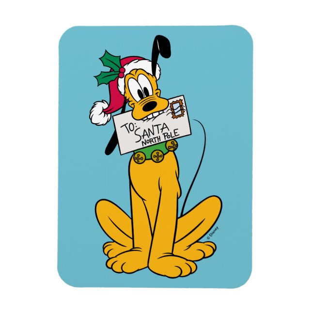 Magnet Flexible Joyeux Noël | Pluto Santa Claus (Vertical)