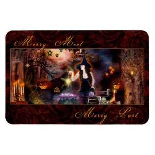 Magnet Flexible Joyeux rencontrer Joyeux article Magickal sorcier 